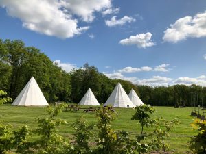 Home Tipi groepsaccommodatie voor actief bedrijfsuitje in Didam met western thema